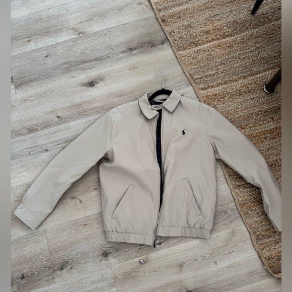 Bi-Swing Windbreaker Jacket in Khaki Uniform Polo Ralph Lauren - Picture 3 of 5